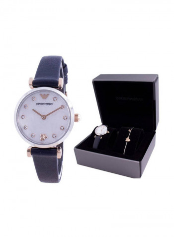 Women's 2-Piece Gianni T Bar Water Resistant Analog Watch AR80036