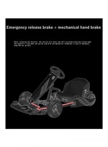 4-Wheel Electric Ride On Scooter