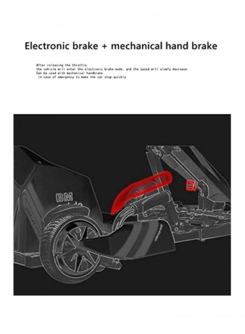 4-Wheel Electric Ride On Scooter