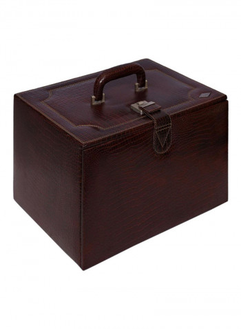 54-Grid Leather Watch Box