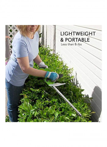 Cordless Hedge Trimmers Green/Grey/Black