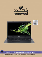 Renewed - Aspire 3 (2020) A315-56-33U4 Laptop With 15.6-Inch Display, Intel Core i3 Processor/10th Gen/4GB RAM /1TB HDD/Intel UHD Graphics Shale Black