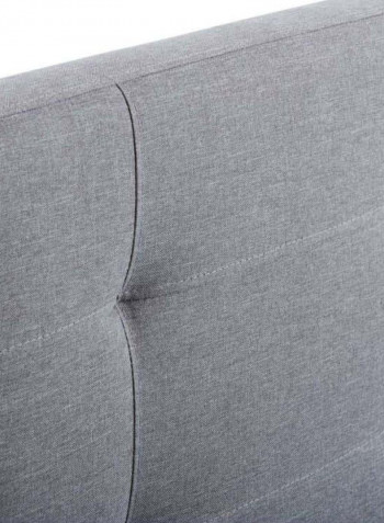 Millinge Bed Frame Grey 140 x 200centimeter
