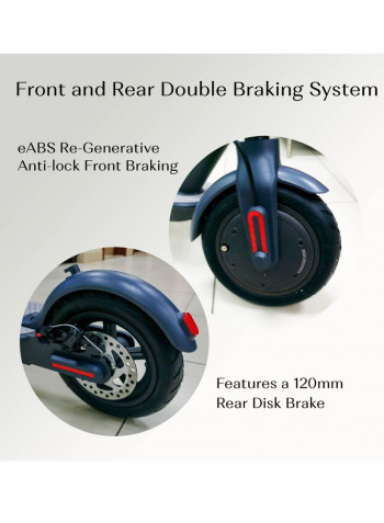 Unisex Electric Bluetooth Support Scooter With Digital Speedometer On Board