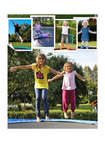 Outdoor Trampoline With Safety Enclosure 12feet