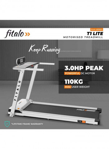 Play T1 Motorised Treadmill 110kg