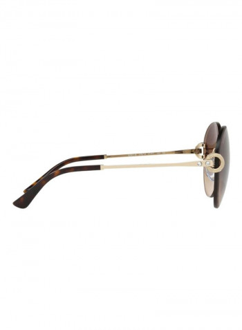 Women's Oval Sunglasses - Lens Size: 61 mm
