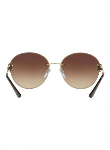 Women's Oval Sunglasses - Lens Size: 61 mm