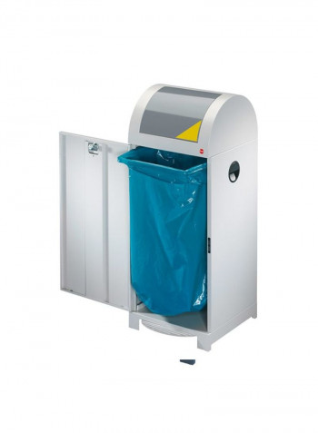 Profiline Recycling & Pedal Waste Bin  - HLO-0972-859 White 70L