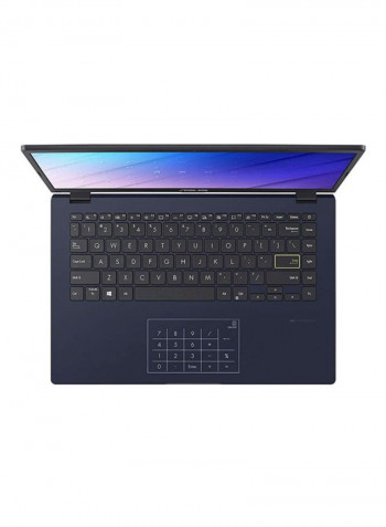 E410MA-BV185T Laptop With 14-Inch Display, Celeron Processer/4GB RAM/128GB SSD/Intel UHD Graphics Peacock Blue