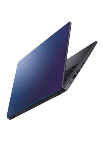E410MA-BV185T Laptop With 14-Inch Display, Celeron Processer/4GB RAM/128GB SSD/Intel UHD Graphics Peacock Blue