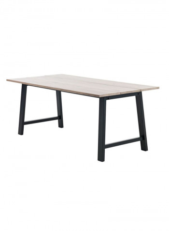 Gadeskov Dining Table Beige/Black