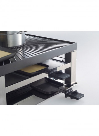 3 In 1 Stainless Grill Silver
