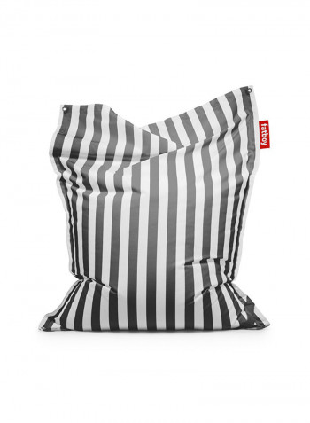 Floatzac Striped Floating Bean Bag Black 180x134cm