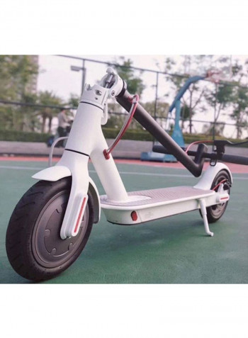 Tubeless Electric Scooter EM-1603-White 110x15.5x52centimeter