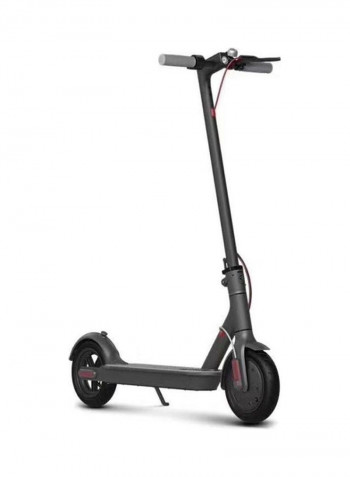 Electric Scooter With Protective Gear Set
