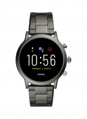 Gen 5 The Carlyle Hr Stainless Steel Swim-Proof Smartwatch Smoke