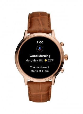 Julianna HR Gen 5 Swim-proof Smartwatch Rose Gold/Brown