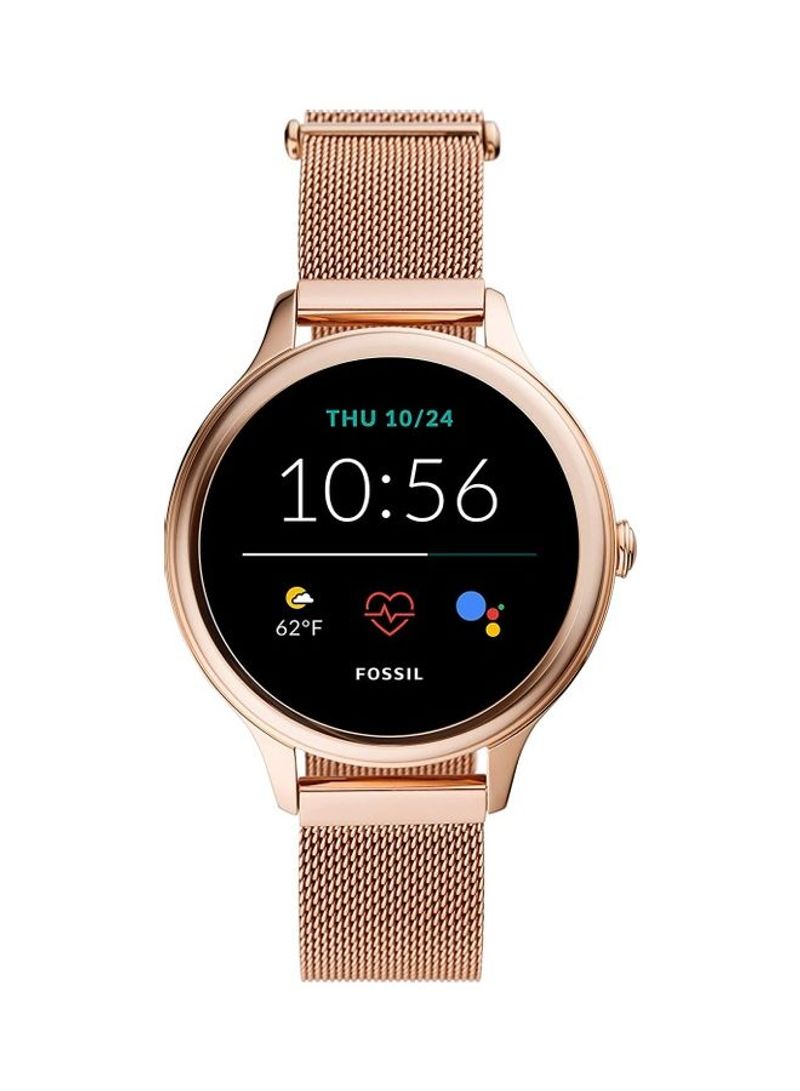 Women's Gen 5E  Stainless Steel Touchscreen Smartwatch Rose Gold