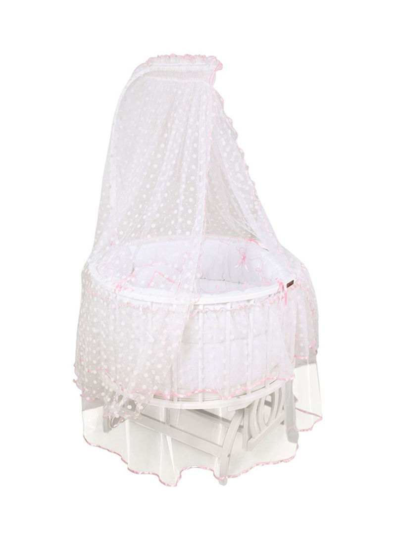Baby Swing Crib Cradle And Soft Cushion