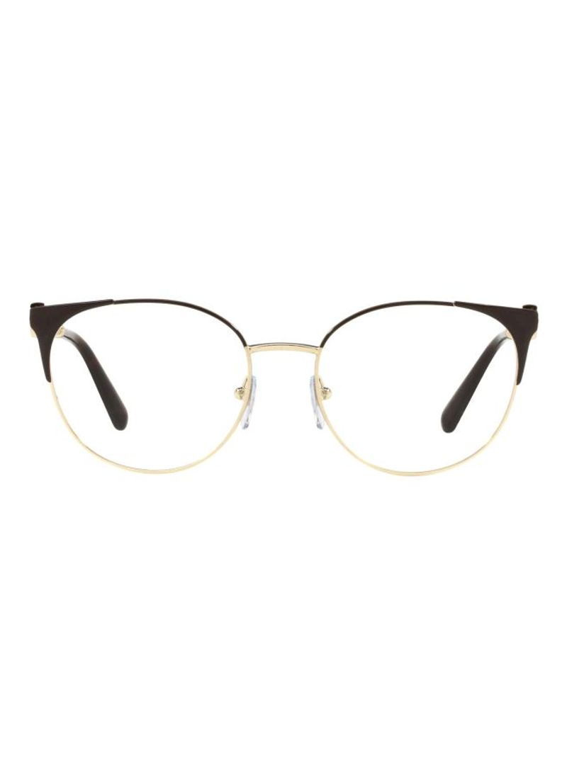 Women's Full Rim Round Eyeglasses - Lens Size: 54 mm