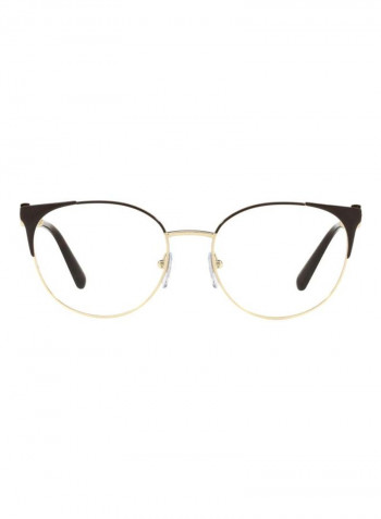 Women's Full Rim Round Eyeglasses - Lens Size: 54 mm