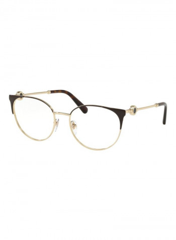 Women's Full Rim Round Eyeglasses - Lens Size: 54 mm