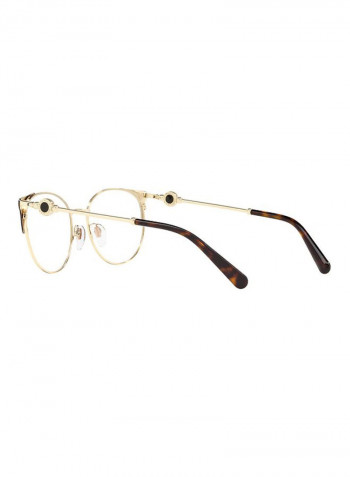 Women's Full Rim Round Eyeglasses - Lens Size: 54 mm