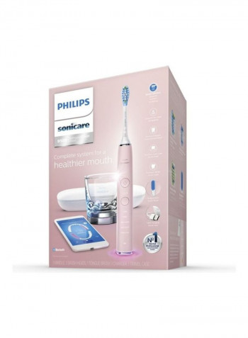 Electric Toothbrush Kit Pink/White/Blue