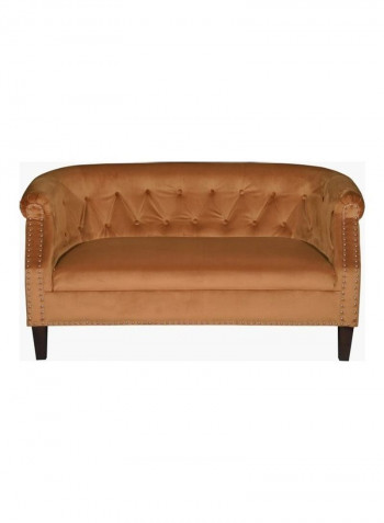 Lux 2-Seater Sofa Brown