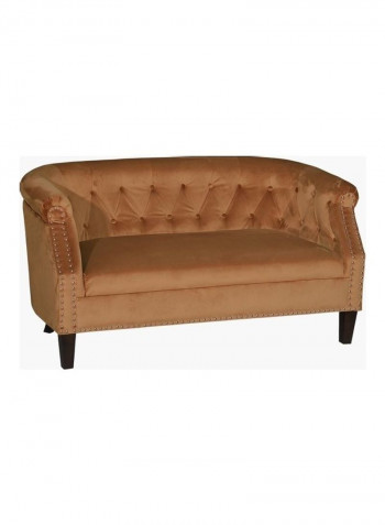 Lux 2-Seater Sofa Brown