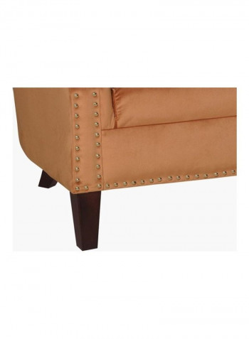 Lux 2-Seater Sofa Brown