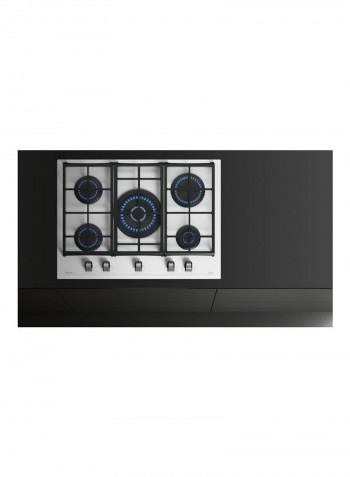 Gzc 75330 Gas On Glass White Hob With Exactflame Function Of Natural Gas 112570104 White