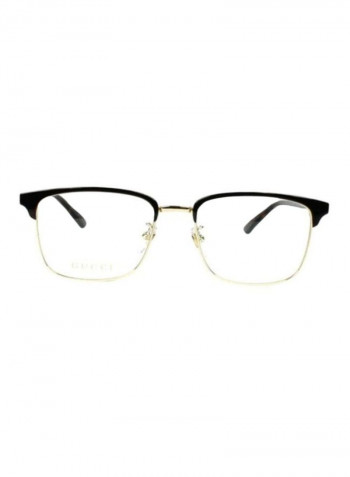 Men's Clubmaster Eyeglass Frame - Lens Size: 53 mm