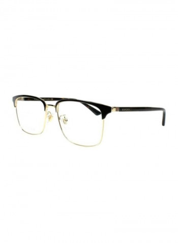 Men's Clubmaster Eyeglass Frame - Lens Size: 53 mm