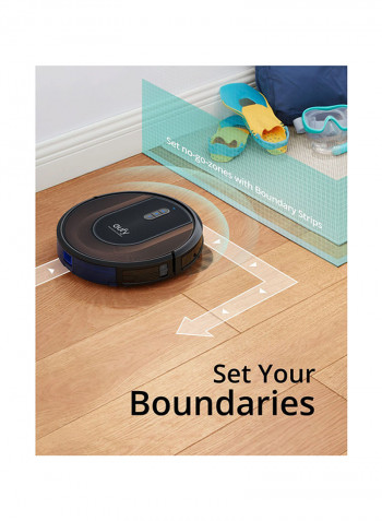 Robot Vacuum With Smart Dynamic Navigation 0.45 l 40 W RoboVac G30 Hybrid black