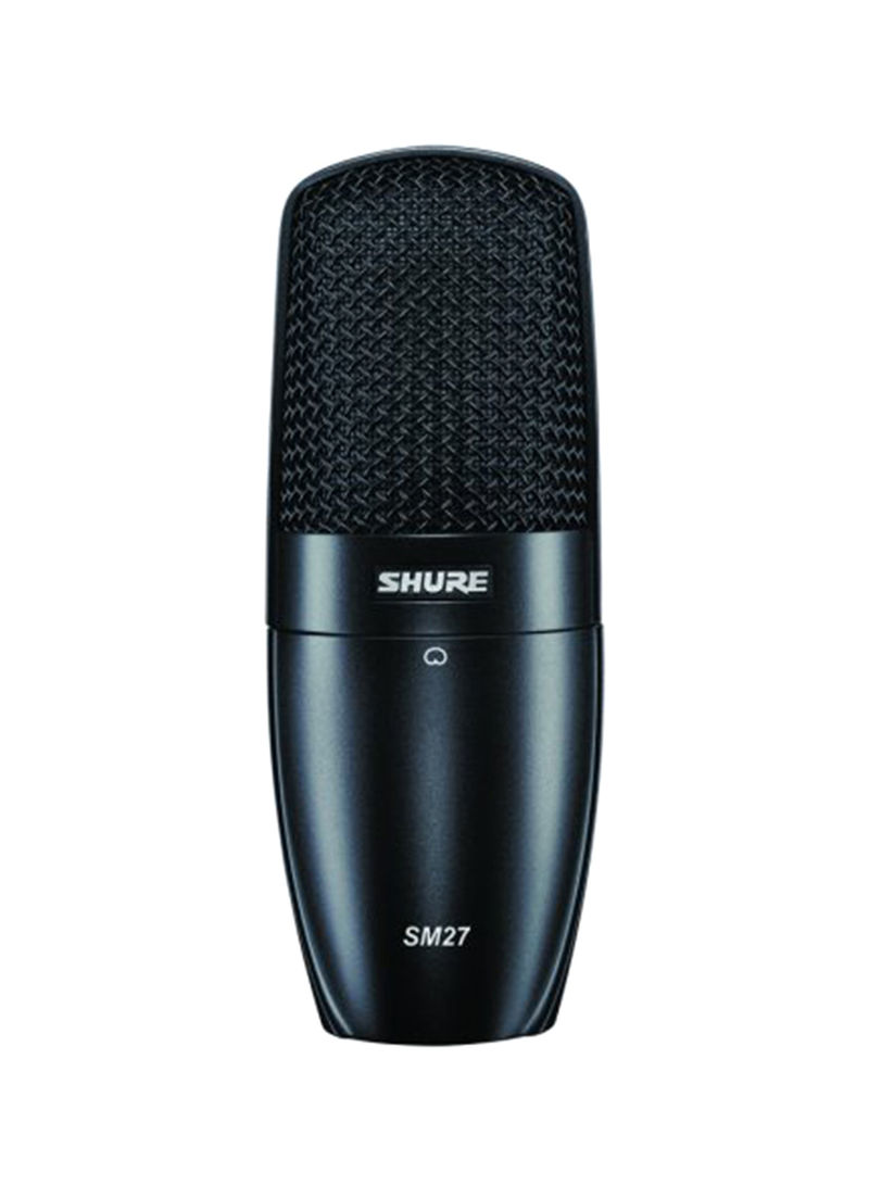 Cardioid Side Address Condenser Microphone SM27-LC Black