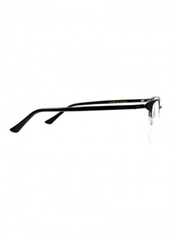 Clubmaster Eyeglasses Frame - Lens Size: 49 mm للنساء