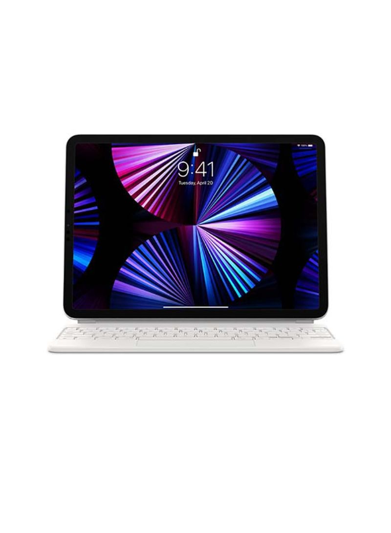 Magic Keyboard For iPad 11 inch- USA White