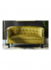 Lux 2-Seater Sofa Green 74 x 77 x 145cm