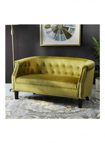 Lux 2-Seater Sofa Green 74 x 77 x 145cm