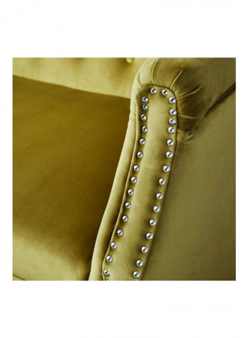 Lux 2-Seater Sofa Green 74 x 77 x 145cm