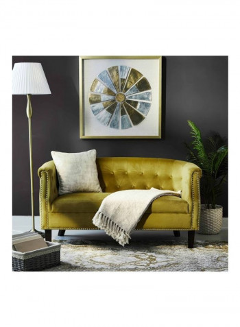Lux 2-Seater Sofa Green 74 x 77 x 145cm
