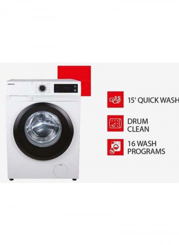 16 Programs Front Load Washing Machine 7 KG 7 kg 2000 W TW-H80S2A White
