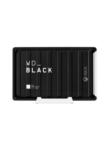 D10 Gaming Desktop Hard Drive For XBOX 12TB Black