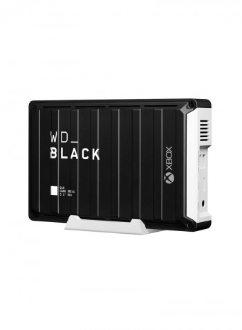 D10 Gaming Desktop Hard Drive For XBOX 12TB Black