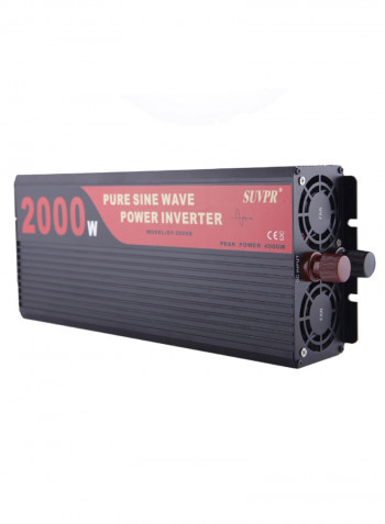 DC To AC Pure Sine Wave Car Power Inverter With Universal Socket