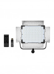 Professional Dimmable LED Video Light 16x16x3inch Black