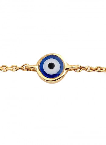 Evil Eye Chain Charm Bracelet متعدد الألوان