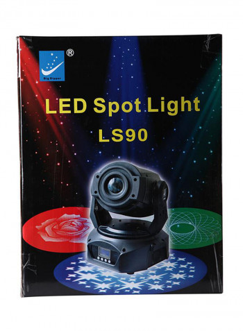 LED Spot Light Black 51x37.5x35millimeter